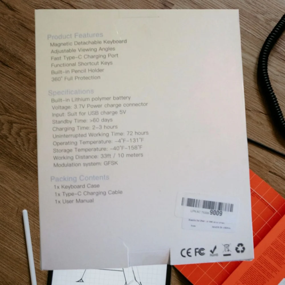 iPAD 11/10th Generation Case w/ Keyboard